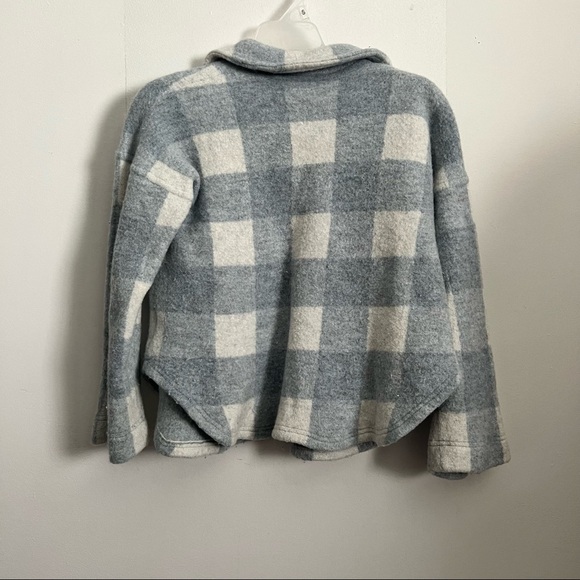 Madewell Boiled Wool Half-Zip Popover Sweater - Picture 4 of 9